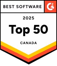 g2 award top 50 Canada 2025