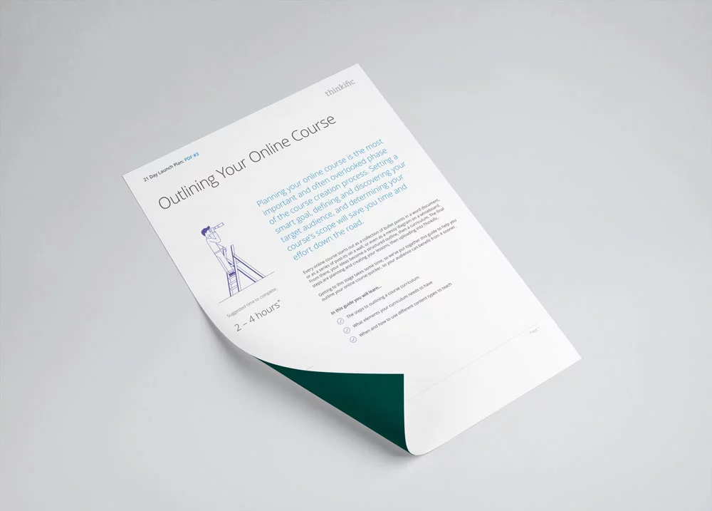 The Guide to Outlining an Online Course Curriculum